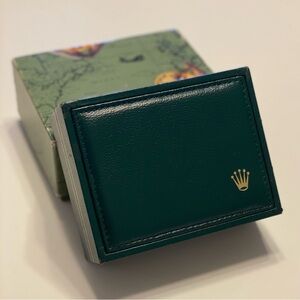 Authentic VINTAGE ROLEX World Map Box
